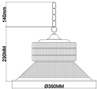 LED High Bay Light FLA011-50W/FLA012-100W/FLA013-150W/FLA014-200W