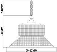 LED High Bay Light FLA011-50W/FLA012-100W/FLA013-150W/FLA014-200W