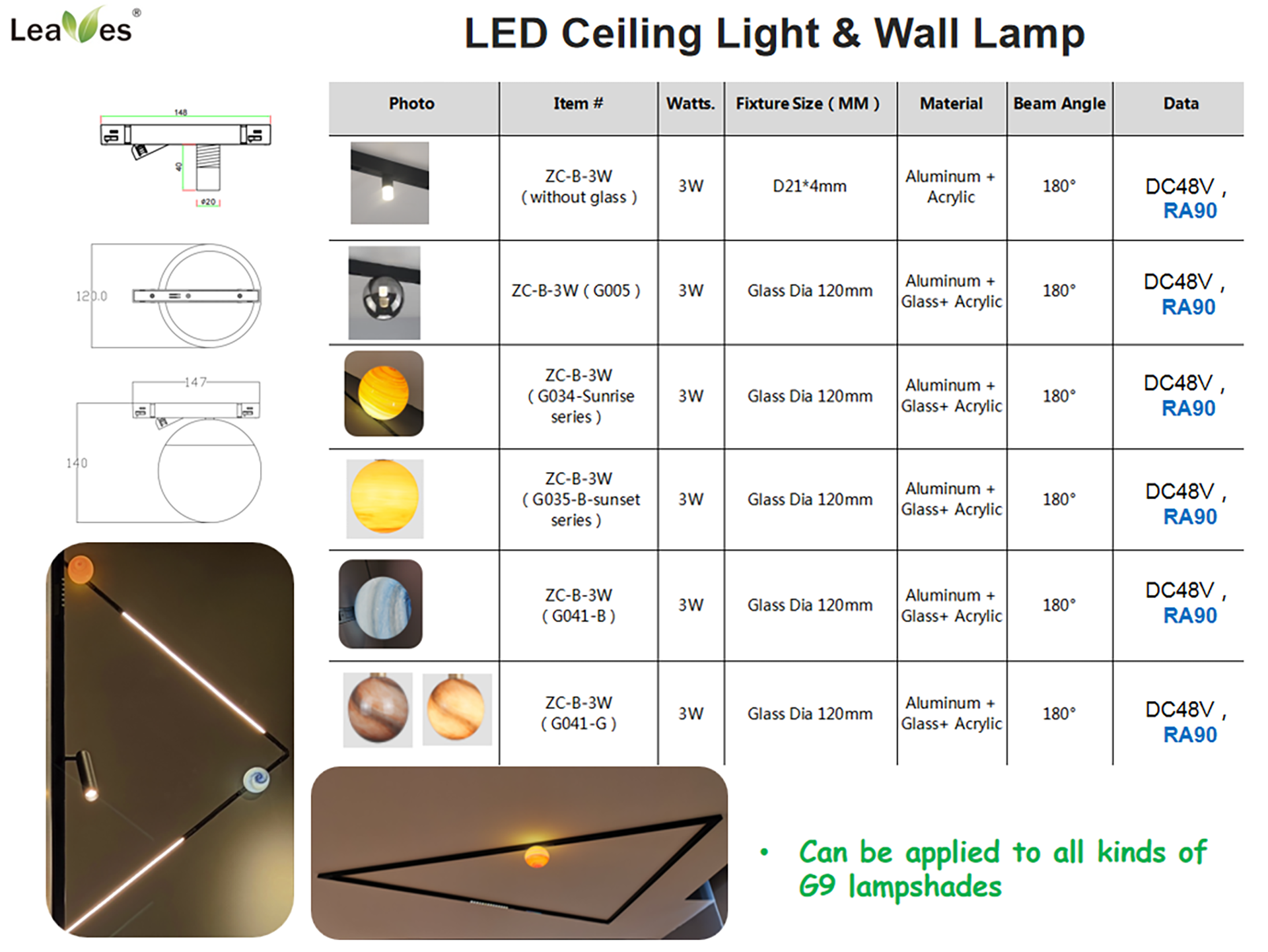 Ceiling light Magnetic Track Warm White Euro Modern IP44 Aluminum CE/UL Spotlight Ceiling Pendant Light LED Track Light