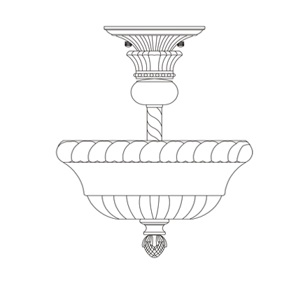 Classical Ceiling Light80321-3