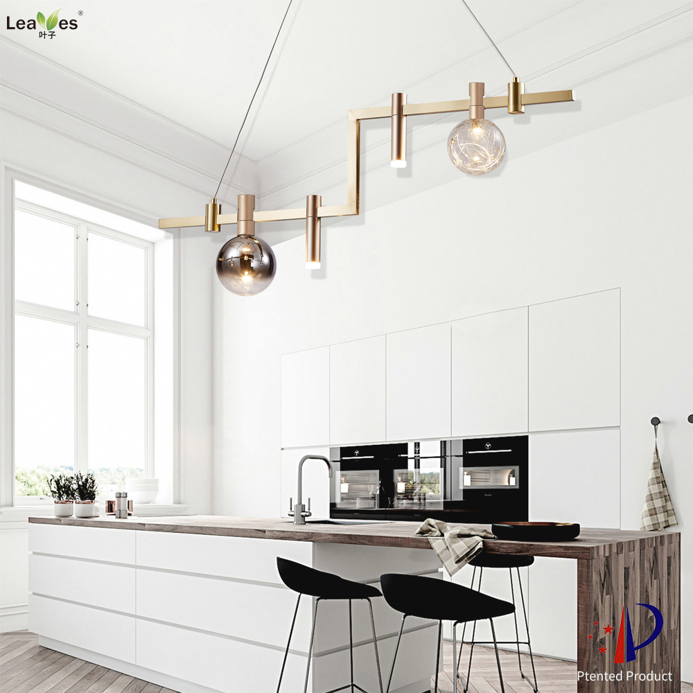 Euro Modern Flexible Pendant Light Chandelier Creative light STZ980-NL006*2-G005-G001