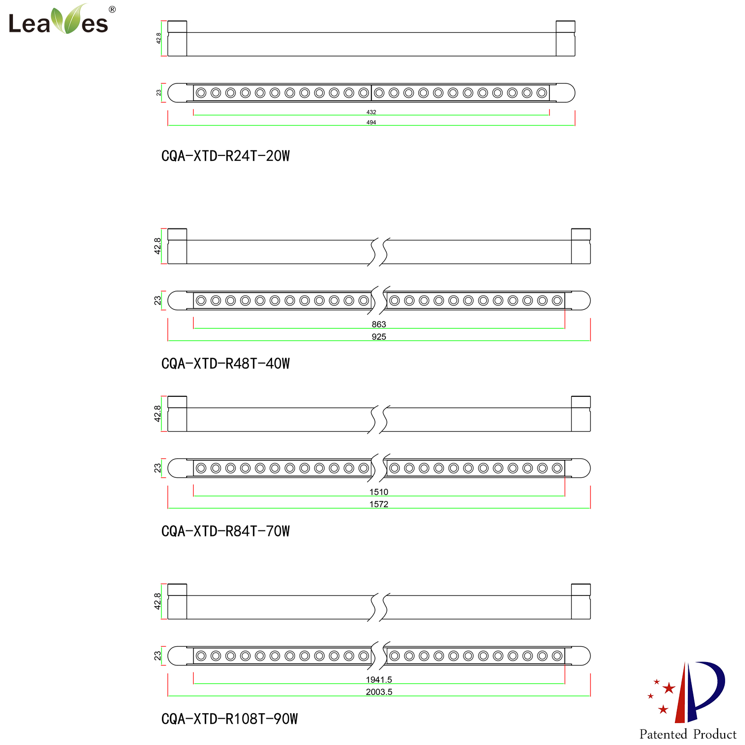 LED strip lights Linear lamp LED Track Light flexible office light